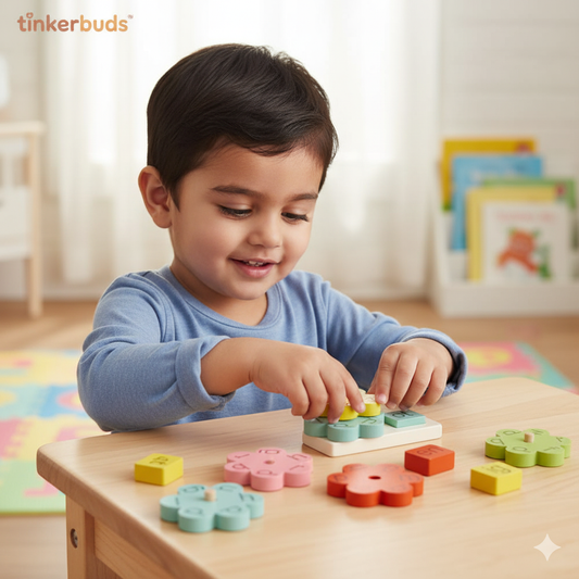 Tinkerbuds CVC Word Making Board | Phonics, Spelling & Alphabet Learning Toy