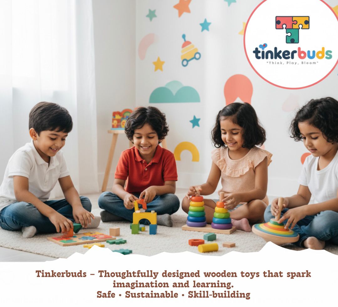 Why Wooden Toys Are More Than Just Play at Tinkerbuds 🌱🧸