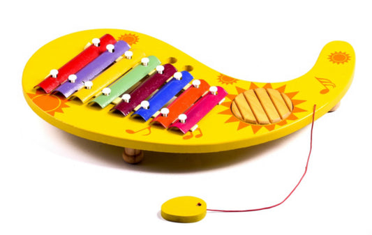 Wooden Yin Yang Xylophone | Sound & Rhythm Development Toy for Toddlers