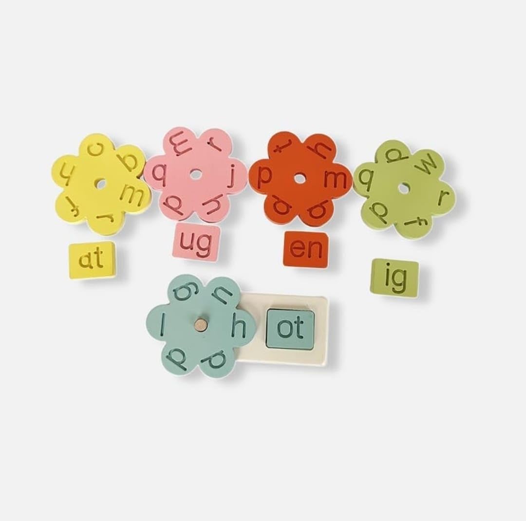 Tinkerbuds CVC Word Making Board | Phonics, Spelling & Alphabet Learning Toy