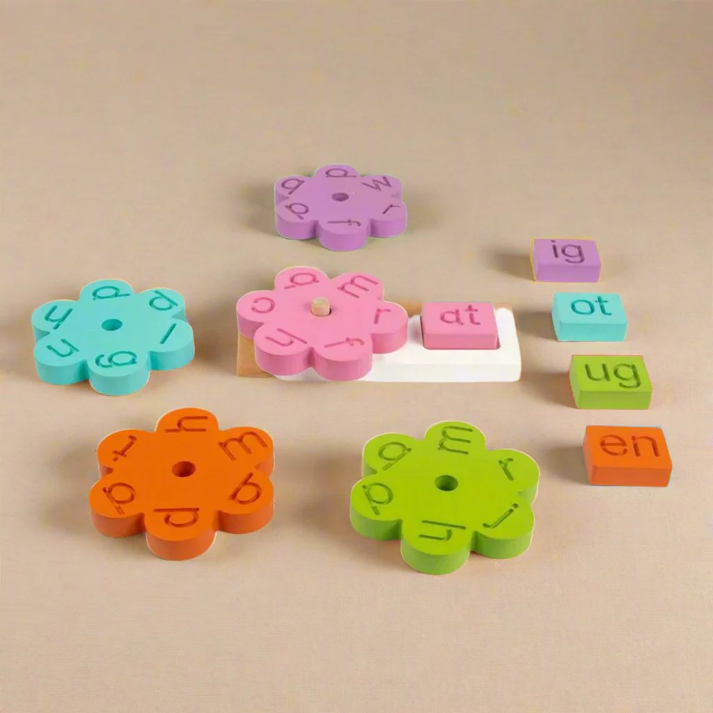 Tinkerbuds CVC Word Making Board | Phonics, Spelling & Alphabet Learning Toy